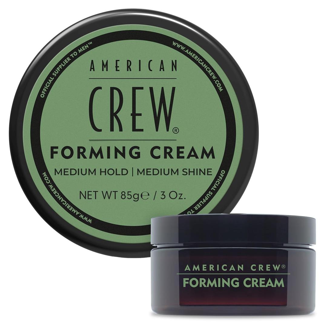 American Crew Men's Hair Forming Cream, Like Hair Gel with Medium Hold & Medium Shine, 3 oz (3 Ounce (Pack of 1))