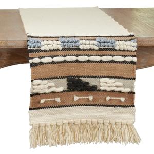 Textured Boho Table Runner