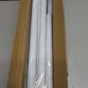2Pack White Tension Curtain Rods 31 to 62 Inch Small Curtain Rods No Drilling Short Tension Rod Adjustable Spring Curtain Rod for Windows Door Closet Pressure Rod