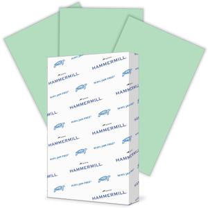 Hammermill Colored Paper, 20 lb Green Printer Paper, 8.5 x 14 - Made in the USA, Pastel Paper, 103374-1 Ream (500 Sheets)