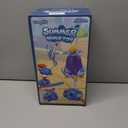 4-in-1 Water Sprinkler for Kids, Water Outdoor Baseball Rocket Launcher Toy with Water Sprinkler Baseball Toy, Outdoor Sprinkler for Summer Backyard Lawn Pool Party for Kids Ages 3-8 (Green)