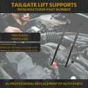 Dasbecan Rear Left + Right Tailgate Power Lift Support Shock Strut Compatible with Honda CR-V 2017-2020 L4 1.5L / CR-V 2017-2019 L4 2.4L Replaces# 74961TLA305 74981TLA305