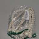 KLOGTSIND Magnetic Curtain Tiebacks, Curtain Tie Backs for Curtains 4 Pack, Wood Bead Curtain Tiebacks, Curtain Holders for Boho Bedroom Decor, Baby Nursery Decor, Farmhouse Decor