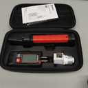KAIWEETS Circuit Breaker Finder with LCD Display, GFCI Outlet Tester, Electrical Circuit Tracer Tool with NCV Test & Flashlight, Includes Carrying Case and Adapters- KT301P