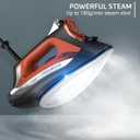 Rowenta Access Steam Iron, Clothes Iron with Steamer, Vertical Steaming, Maximum Steam Distribution, Anti-Drip Protection, Red