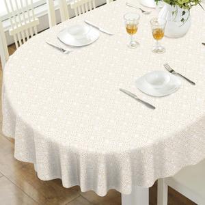 Oval Tablecloth, French Country Printed Oval Table Cloth-60x84 Inch, Fabric Washable and Waterproof Oval Table Cover for Farmhouse Kithchen Dining Decoration