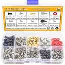 300PCS Personal Computer Screw Standoffs Set Kit for Hard Drive Computer Case Motherboard Fan Power Graphics