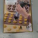 EooUooIP Cookie Press Gun Kit, Spritz Cookie Press, Stainless Steel Cookies Maker with 13 Discs, 8 Piping Tips for DIY Christmas Cookies, Baking and Decorating