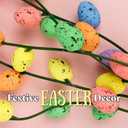Needzo Pastel Easter Egg Vines, Decorative Colorful Spring Twigs for Floral Arrangements Wreaths and Centerpieces, 25 Inch Stems (Pack of 2)
