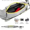 Running Light, Runner Light Waliking Light on Running Waist Belt Rechargeable Runners Safety Lights with Adjustable Large Pocket Fanny Packet