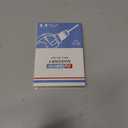 10-Piece 5/32" Masonry Drill Bits for Tile Glass Ceramic Wall Brick Stone Soft-Metal Wood, 1/4 Inch Concrete Drill Bits Cement Drill Bit Set, 3-Flat Shank, YG8 Carbide Tungsten Steel Alloy Tip 4mm