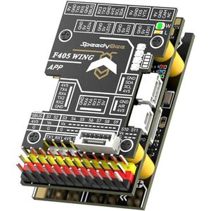 Omons SpeedyBee F405 WING APP Fixed Wing Flight Controller Support Ardupilot/INAV CRSF Telemetry date displayed for Matek airplane - (Color: F405 WING APP)