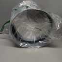 Draft Blocker 12'' Inch - Backdraft Damper - Draft Stopper - Backflow Preventer - Inline Fan Vent Deflector - One-Way Airflow Ducting - Dryer Duct Connector with Backdraught Flap