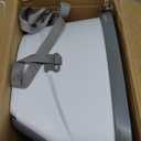 Ingenuity Baby Base 2-in-1 Booster Feeding and Floor Seat with Self-Storing Tray - Slate