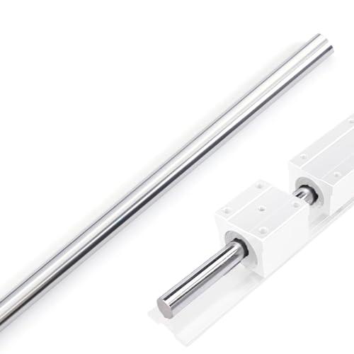 5/ 8" x 36" Chrome Plated Steel Round Rod, Carbon Steel, 1 Pcs