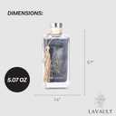 Lavault Reed Room Diffuser Set - Natural Aromatherapy Reed Sticks for Oil Diffuser - Perfect for Bathroom - Scent Diffusers for Home Environment - Air Freshener Diffuser - Grey - Cold Water Aroma