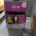 Litter Genie Standard Pail (Silver) | Cat Litter Box Waste Disposal System for Odor Control | Includes 1 Square Refill Bag