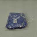 Round Vinyl Fitted Tablecloth, Waterproof Elastic Table Covers Wipeable Flannel Backed Tablecloths for Picnic Camping Indoor and Outdoor (Leaf,Prussian Blue, Fits 27" to 32" Diameter Tables)