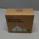 2-Pack Mini Crib Sheets Fitted - 38x26 Pack N Play Sheets for Pack and Play Mattress, Organic Cotton, Soft & Breathable Playard Bedding, Neutral Mini Toddler Bed Cover for Boys, Girls (Lunaris)