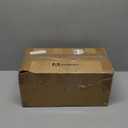 Coolnews Gold Door Knobs Interior, Privacy Door Knob with Lock, Heavy Duty Square Modern Door Handle for Bedroom Bathroom, Satin Brass