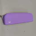Mr. Pen- Silicone Pouch, Aesthetic Purple Pencil Bag, Small Makeup Pouch
