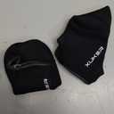 XUKER Neoprene Water Socks 3mm, Sand Proof Beach Volleyball Socks Diving Socks for Outdoor Water Sports (Medium, Flatlock-low Cut)