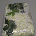 DearHouse 6 Pack Artificial Fake Wisteria Vine Ratta Hanging Garland, 3.75 Feet/Piece Silk Flowers String Home Party Wedding Decor (6PCS-Large White Wisteria)