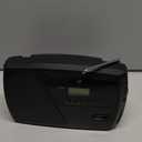 GPX R633B Portable Shortwave AM/FM Clock Radio (Black)