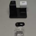 Wireless Charger for Samsung/Android,6 in 1 Alarm Clock Charging Station for Bedrooms with Bedside Clock Night Light for Samsung S25/S24/S23 Ultra/Buds,Watch Charger only for Galaxy Watch 8/7/6-Black