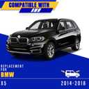 3 Wipers Replacement for 2014-2018 BMW X5, Windshield Wiper Blades Original Equipment Replacement - 24"/20"/12" (Set of 3) U/J HOOK