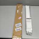 LazBlinds No Drill Cordless Cellular Shades, 21" W × 36" H, White