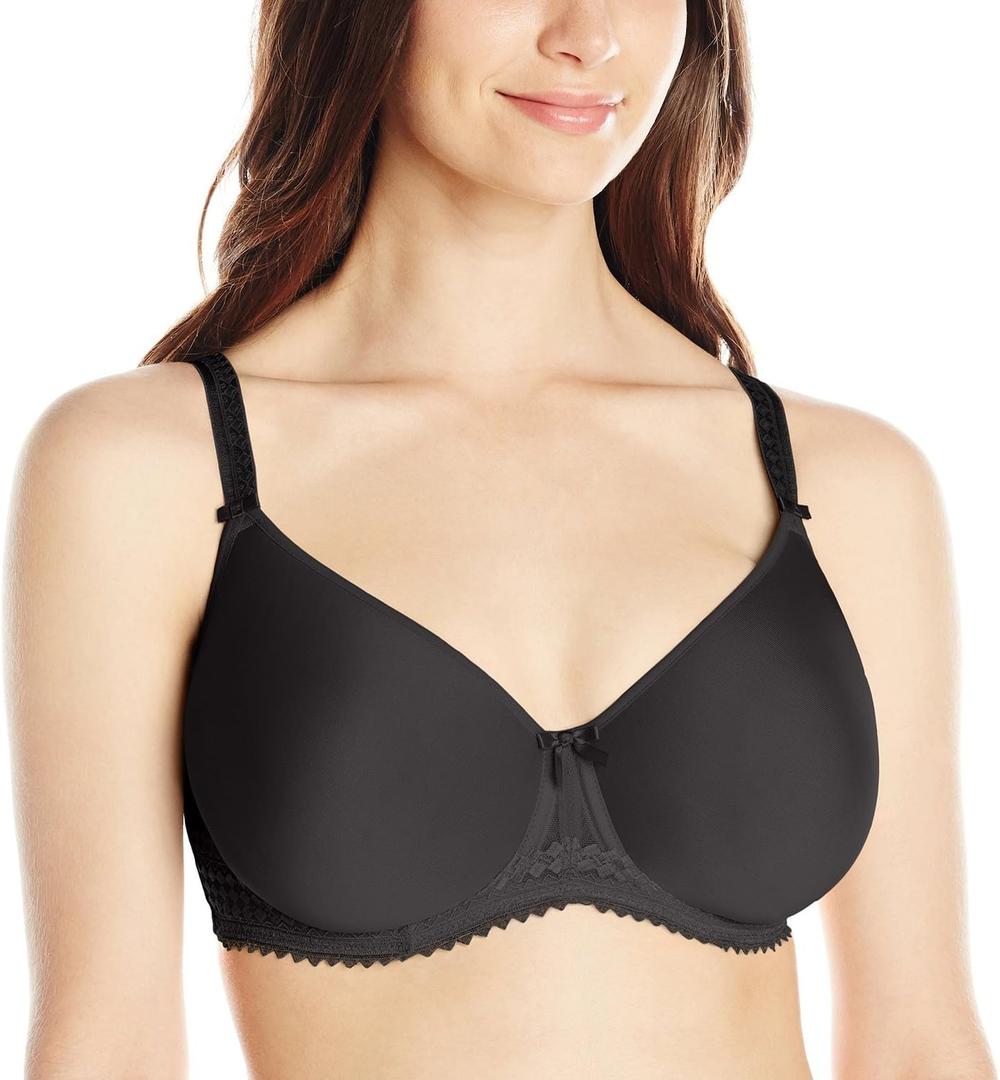 Fantasie Women's Rebecca Underwire Spacer Molded Bra (36GG, Black)