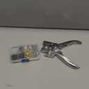 Amazon.com: Honoson 3/16 Inch Grommet Tool Kit Eyelet Plier Set Hole Punch Grommet Hand Press Pliers with 200 Pieces of Eyelets for Shoes Clothes Bags(Gold, Silver, Grey, Copper) : Arts, Crafts & Sewing