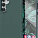 Crave Compatible with Samsung Galaxy S25 FE Case, Shockproof Protection Dual Layer Case for Samsung Galaxy S25 FE (6.7 inch) - Forest Green