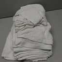 GOLD TEXTILES 12 Pack White Economy Cotton Blend 15x25 Inches Basic Hand Towels- Gym Towels (1 Dozen)