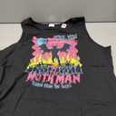 Mothman Cryptid Cryptozoology Mothman Tank Top, Black XL
