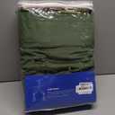 MIULEE Velvet Curtains 84 inches 2 Panels - Luxury Blackout Curtains for Bedroom Living Room Thermal Insulated Super Soft Window Drapes Rod Pocket & Back Tab, Olive Green, W52 x L84 inches