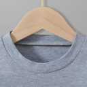 4 Pieces Boys Long Sleeve Crewneck Tee T-Shirt Casual Tops Solid Color Kids T Shirts 4-7 Years