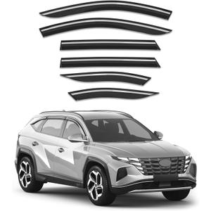 Out-Channel Window Visors Rain Guards for Hyundai Tucson 2022-2026