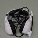 Ozeino Gaming Headset for PC, Ps4, Ps5, Xbox Headset with 7.1 Surround Sound Gaming Headphones with Noise Canceling Mic, LED Light Over Ear Headphones for Switch, Xbox Series X/S, Laptop, Mobile White