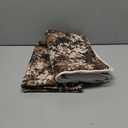 Pack of 2 Vintage Floral Throw Pillow Covers 18x18 Boho Farmhouse Accents Chenille Square Decorative Pillow Cases for Living Room Couch Bed Home Decor, Dark Brown