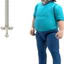 Mattel Minecraft Large-Scale Action Figure, 12-inch Posable Steve Toy Collectible Inspired by A Minecraft Movie
