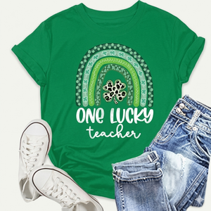 St Patricks Day Shirt Women Saint Patricks Day Shirts Funny Irish Tee Tops (2XL, Green)