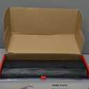 Plastic Tablecloth Roll, 210 Ft x 54 in Black Plastic Table Cloth Disposable Table Cover Roll, Premium PEVA Material, Waterproof with Cutter, Ideal for Banquets, Festivals, Parties