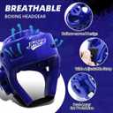 8 Piece Martial Arts Sparring Gear Set, Headgear, Gloves & Foot Pads