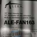Alera 16" Super-Circulation 3-Speed Tilt Fan, Plastic, Black