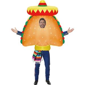 Cinco De Mayo Inflatable Costume Adult Funny Blow up Men Women Mexican Fiesta Party Favor Dress up Cosplay Outfits