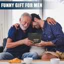 2 x Funny Christmas Gifts for Dad Old Men Grandpa, 14 Oz Stainless Steel Tumbler Coffee Mug with Handle I Came I Saw I Forgot Gag Present Fathers Day Christmas Gift Idea, Navy Blue