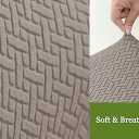 Seat Covers, 22" x 22", Khaki, 3 pack