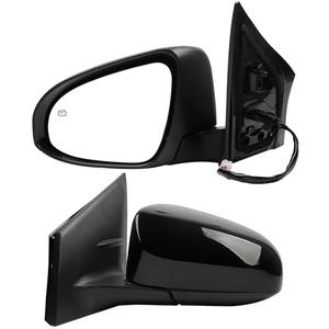 Dasbecan Left Driver Side Mirror Compatible with Toyota Corolla 2014-2019 Power Glass Heated Paint to Match Door Mirror Assembly Replaces TO1320294 8794002F31C0 Black 5Pins